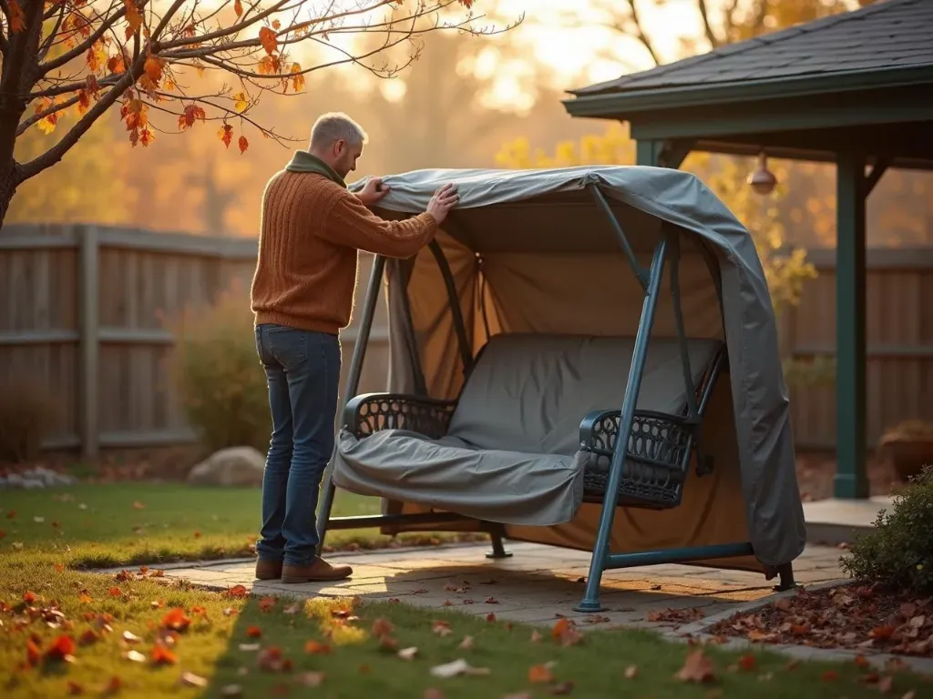 W jaki sposób prawidłowo zabezpieczyć huśtawkę ogrodową na zimowe miesiące?