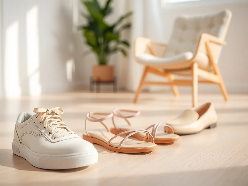 Modne buty wiosna–lato 2026: pastelowe sneakersy, sandały z cienkimi paskami i minimalistyczne loafersy w jasnych odcieniach